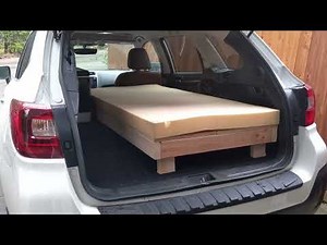 Subaru Outback Sleeping Platform Build ~$100 (too tall was the result, lower platform ✅) SE_v18_e1