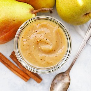 9.3K views · 31 reactions | Slow Cooker Spiced Pear Sauce. This pear sauce recipe is super simple thanks to a slow cooker or Instant Pot. Just set it, forget it, then enjoy it. Don’t miss our Instant Pot directions, too! (Paleo + Vegan + Whole30) GET THE FULL RECIPE HERE: https://www.onelovelylife.com/slow-cooker-pear-sauce/ | One Lovely Life | Facebook