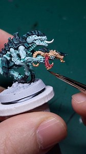 The full Hive Fleet Tiamet tutorial and guide from earlier last year are both available over on Patreon. Should I do more hive fleets??? . #warhammer40k #minipainting #tyranids #speedpaint | Alchemist Models