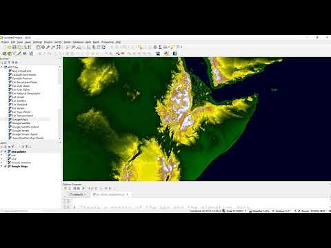 Google Earth Engine | Map Elevation Data with GEE and QGIS