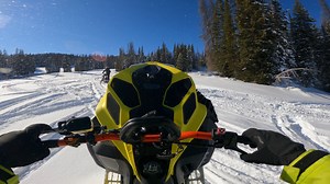 What is more fun than a Ski-Doo Factory Turbo? A Silber Tuned Factory Turbo of course. This Stage 3 tuned machine is putting down an extra ~30HP over stock. At 10,000 feet, this is a "must have" to hang with your aftermarket turbo buddies running 7 psi. The package consists of an adjustable clutch kit, reflash cable, high flow intake, exhaust and of course, access to our performance reflash database, where the rider can select between 10, 20, 30 and 40 horse. A no brainer for those looking for t