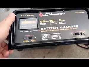 Recharge a dead car battery and save some money!