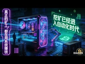 挖矿早就不是拼显卡了｜真正赚钱的矿工都在用自动化系统💰自动化挖矿系统实战：算力调度+收益监控+链上部署教学｜别人还在手动挖矿，我已经让系统自己赚钱了