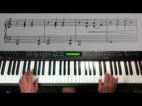 Trumpet Fanfare Piano Tutorial