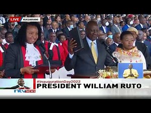 President William Ruto's swearing-in ceremony