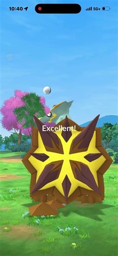Catching Shiny Turtonator In Pokémon Go