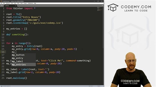 #65-Creating-Multiple-Entry-Boxes-Automatically-Python-Tkinter-GUI-Tutorial