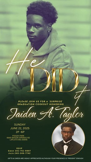 Jaiden’s Class Of 2025 Graduation Cookout | MsGwen MsLady