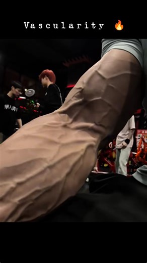 Extreme Forearm Vascularity and Muscle Definition Showcase #shorts