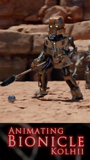 Bringing Bionicle Kolhii to Life!