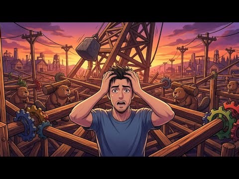 Timberborn - My Power Network Is a Total Mess Ep. 17