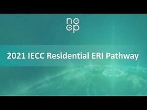 2021 IECC Residential ERI Pathway