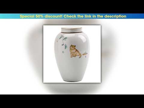 Hands-on Pet Urn Lovely Delicate Moisture-proof Teeth Beard Memorial Collection Cat Dog Urn With Sc