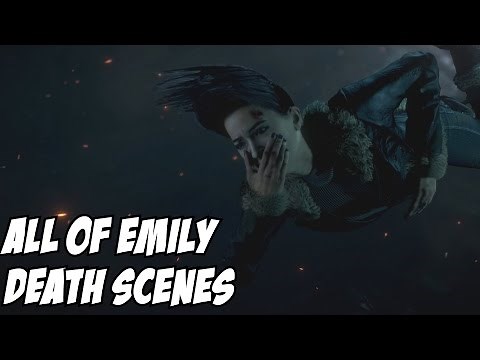 Until Dawn All of Emily Death Scenes (Obviously Spoilers)