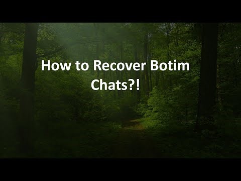 How to Recover Botim Chats?!