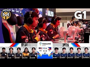 TEAM PH vs TEAM MY | Game 1 | Gold Medal Match | SEA Games 2025