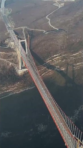 World’s Most Insane Bridge? 😱 560m Above the Canyon