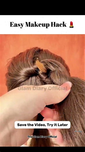 How To Do This Elegant Updo | Easy Aesthetic Hairstyle for Girls 🖤 #HairPinUpdo #SimpleHairstyle