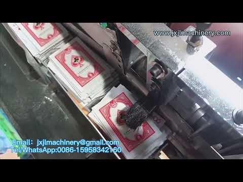 PK108-110 Automatic Playing Cards Cutting And Collating Machine With Corner Rounding
