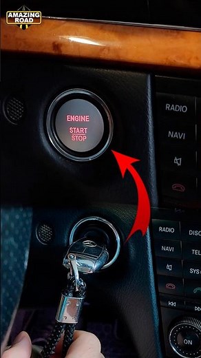 Mercedes W211 CLS Retrofit Smart START-STOP Button FBS3 #shorts #amazingroadtv