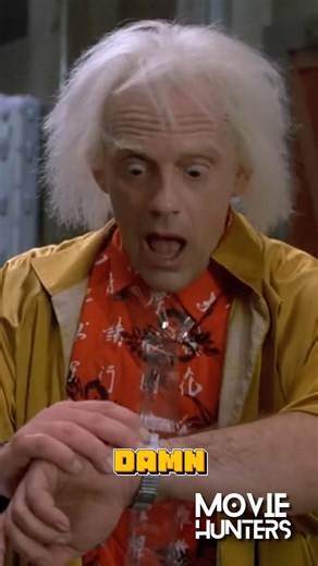 Damn I’m late ⏰ \n\n#bttf2 #michaeljfox #christopherlloyd