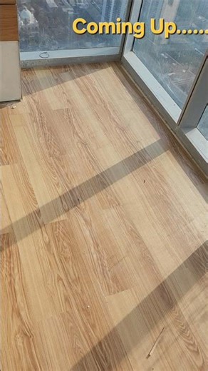 Water Proof Wooden Effect Flooring at Piramal Aranya #woodenflooring #vinylflooring #flooring #viral