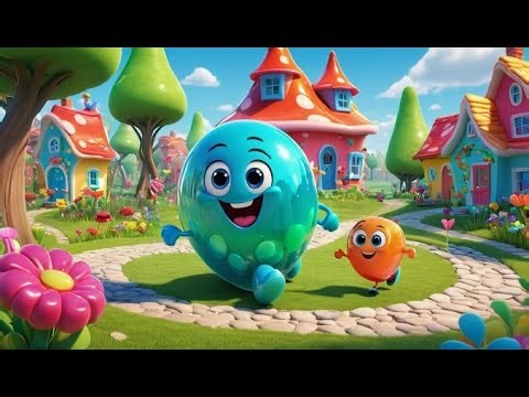 Jelly Bean Road Goes Bumpy Jumpy Mode | Fun Nursery Rhyme Song for Kids