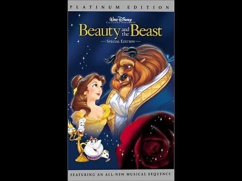 Opening & Closing To Beauty And The Beast 2002 VHS