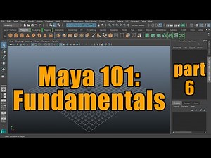 Maya 101 - Fundamentals 06 - Introduction to the Hypershade