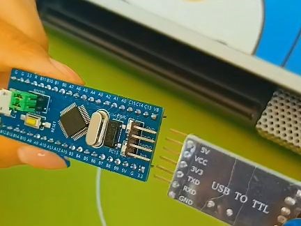 STM32 usb-ttl连接使用方法