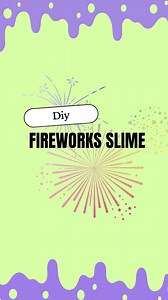 DIY FIREWORKS SLIME !!!Sensory play that looks like tiny fireworks in your hands! You’ll need: • Clear school glue • Bingsu beads • Slime activator (mix a tsp of borax with a cup warm water) • Fine glitter (silver rainbow) • Purple,blue, and green liquid watercolours or food colour How to make it: • In a bowl, mix clear glue with a little water until smooth. • Add few drops of food colouring for “firework” streaks. • Add in the activator and mix until the slime comes together • Mix in glitter an