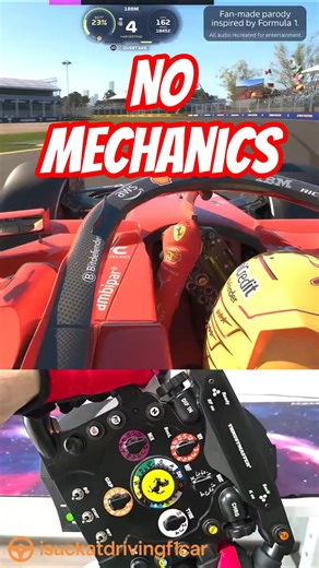 Multitasking, Lewis 😭 | F1 Parody #formula1 #f1simracing #f1shorts