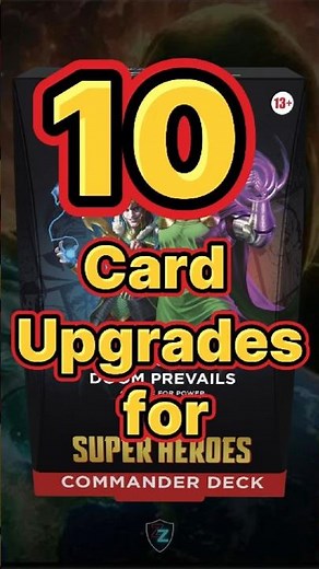10 Card Upgrade for Doom Prevail | Marvel Superheroes #marvel #doctordoom