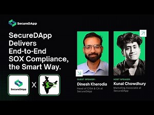 What is SOX? Complete Guide to #sox compilance & Why They Matter in 2025| SecureDApp’s New Service