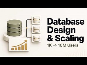 Database Design & Scaling Explained | Scale an App from 1K to 10M Users