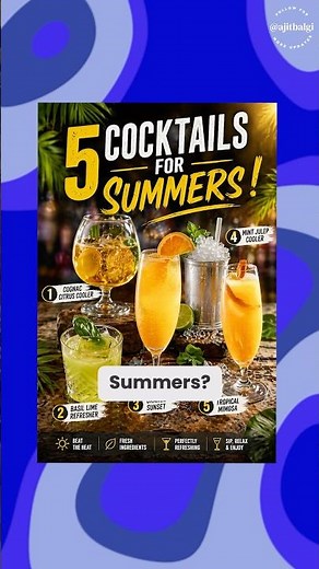 Cocktails for Summers