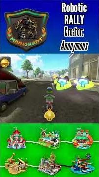 Robotic Rally! (Mario Kart World Custom KO Rally) #shorts #mariokartworld