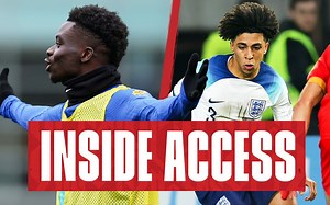英格兰国家队官方Inside Access｜对阵北马其顿赛前赛后，2023年最后一练，小范围比赛