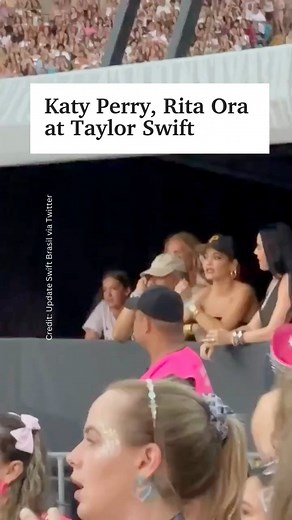 There are some superstars in Taylor Swift’s entourage in Sydney tonight and not just her boyfriend Travis Kelce. Alongside him as special guests are Katy Perry, who has also just jetted into the country, and Rita Ora and her hubby Taika Waititi. #taylorswift #swifties #katyperry #ritaora #traviskelce #taikawaititi | Courier Mail
