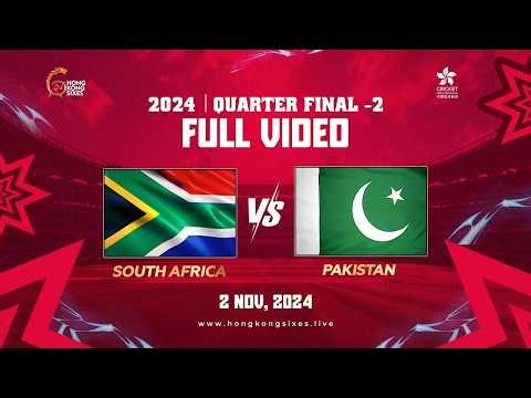 Hong Kong Sixes Match 16 Highlights | Quarter Final 2 | South Africa vs Pakistan 🔥