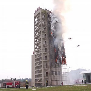 Those Chinese Firefighting Drones Would Only be Effective in Correcting an Architectural Flaw  - Core77