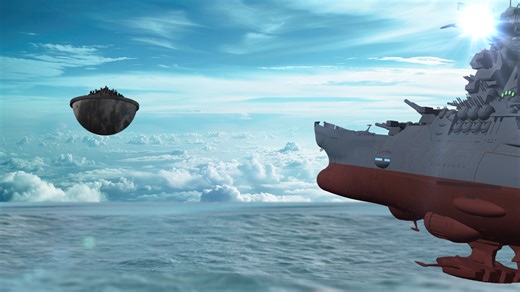 Space Battleship Yamato render "The Comet Empire" had to make a 3d asset from scratch for the comet empire nothing fancy but does give me inspiration to create a more detailed 3d version. | David Rossi