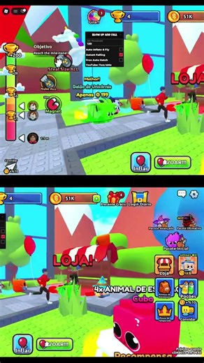 Blow Up and Fall Script - Auto Inflate, Free Auto Hatch, Instant Falling - No Key!! #shorts #roblox