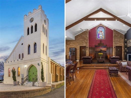 Inside the state’s best church conversion properties - realestate.com.au