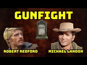 Fastest Gun Showdown: Robert Redford vs Michael Landon | Western Quick Draw Duel