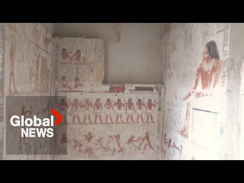 Mummification workshops, tombs unveiled in ancient Egyptian necropolis