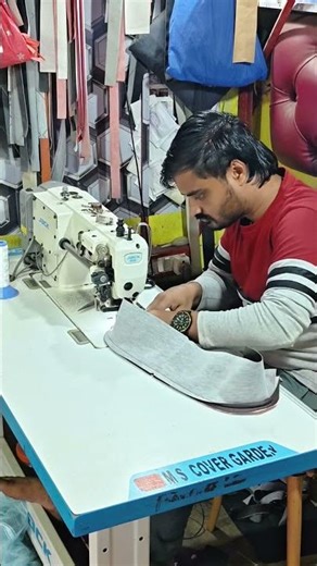 Car Seat Cover Double Line Stitching Tutorial