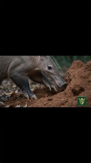 🌳🌙 Aardvark The Secret Nocturnal Hunter of the Forest 🎬🌿 | Amazing Wildlife Facts 🌍✨