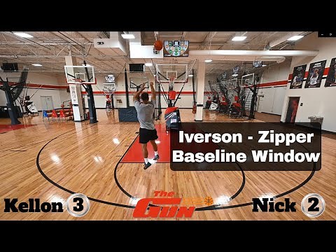 Three shot progression drill on The Gun shooting machine