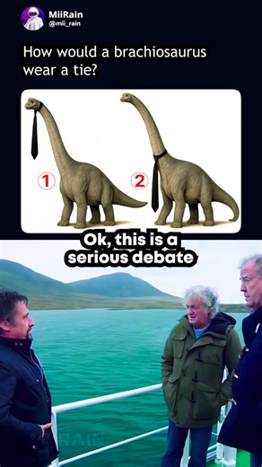 MiiRain on Instagram: "Serious debate #miirain #brachiosaurus #fyp"